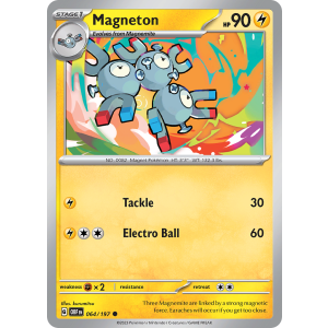 Magneton 64/197 Pokemon TCG Scarlet & Violet Obsidian Flames