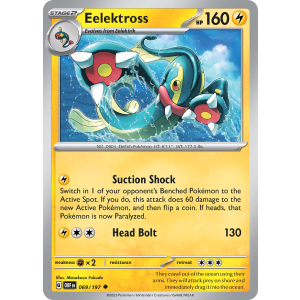 Eelektross 69/197 Pokemon TCG Scarlet & Violet Obsidian Flames