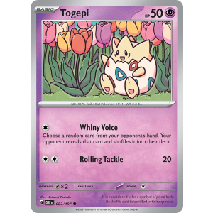 Togepi 83/197 Pokemon TCG Scarlet & Violet Obsidian Flames