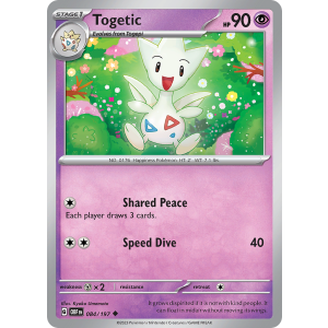 Togetic 84/197 Pokemon TCG Scarlet & Violet Obsidian Flames