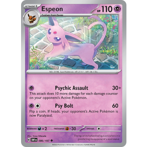 Espeon 86/197 Pokemon TCG Scarlet & Violet Obsidian Flames