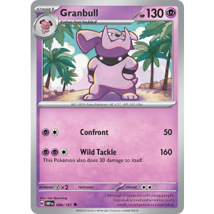 Granbull 88/197 Pokemon TCG Scarlet & Violet Obsidian Flames