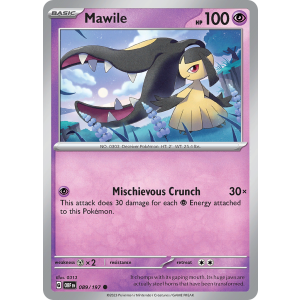 Mawile 89/197 Pokemon TCG Scarlet & Violet Obsidian Flames