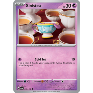 Sinistea 97/197 Pokemon TCG Scarlet & Violet Obsidian Flames