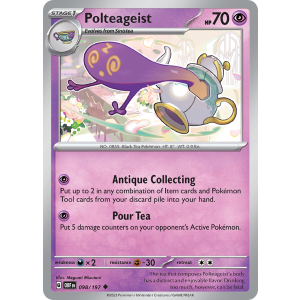 Polteageist 98/197 Pokemon TCG Scarlet & Violet Obsidian Flames