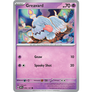 Greavard 99/197 Pokemon TCG Scarlet & Violet Obsidian Flames