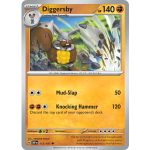 Diggersby 113/197 Pokemon TCG Scarlet & Violet Obsidian Flames