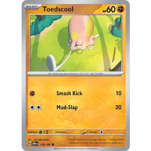 Toedscool 118/197 Pokemon TCG Scarlet & Violet Obsidian Flames