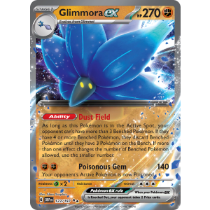 Double Rare Glimmora ex 123/197 Pokemon TCG Scarlet & Violet Obsidian Flames