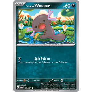 Paldean Wooper 126/197 Pokemon TCG Scarlet & Violet Obsidian Flames