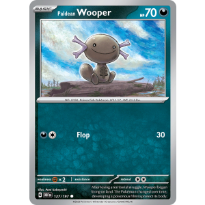 Paldean Wooper 127/197 Pokemon TCG Scarlet & Violet Obsidian Flames