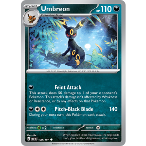 Umbreon 130/197 Pokemon TCG Scarlet & Violet Obsidian Flames