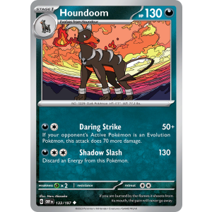 Houndoom 133/197 Pokemon TCG Scarlet & Violet Obsidian Flames