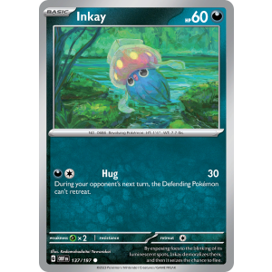 Inkay 137/197 Pokemon TCG Scarlet & Violet Obsidian Flames