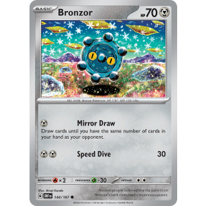 Bronzor 144/197 Pokemon TCG Scarlet & Violet Obsidian Flames