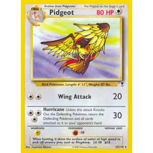 Pidgeot 33/110 Pokemon TCG Other Legendary Collection