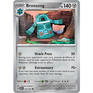 Bronzong 145/197 Pokemon TCG Scarlet & Violet Obsidian Flames