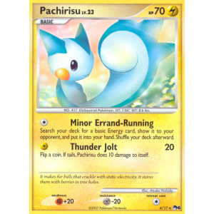 Pachirisu 4/17 Pokemon TCG POP POP Series 6