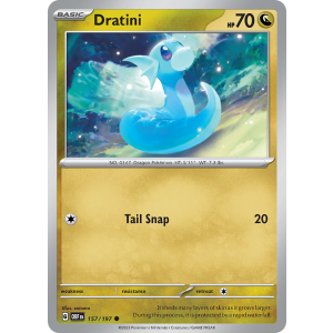 Dratini 157/197 Pokemon TCG Scarlet & Violet Obsidian Flames