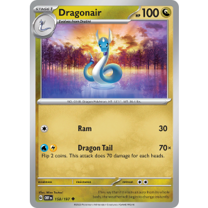 Dragonair 158/197 Pokemon TCG Scarlet & Violet Obsidian Flames