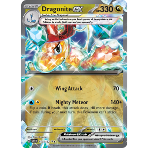 Double Rare Dragonite ex 159/197 Pokemon TCG Scarlet & Violet Obsidian Flames