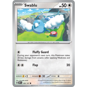 Swablu 169/197 Pokemon TCG Scarlet & Violet Obsidian Flames