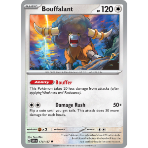 Bouffalant 174/197 Pokemon TCG Scarlet & Violet Obsidian Flames