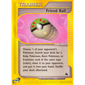 Friend Ball 126/144 Pokemon TCG E-Card Skyridge