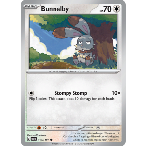 Bunnelby 175/197 Pokemon TCG Scarlet & Violet Obsidian Flames