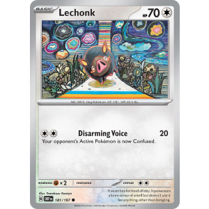 Lechonk 181/197 Pokemon TCG Scarlet & Violet Obsidian Flames