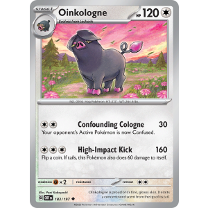 Oinkologne 183/197 Pokemon TCG Scarlet & Violet Obsidian Flames