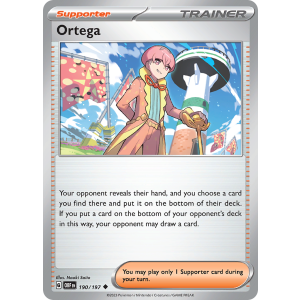 Ortega 190/197 Pokemon TCG Scarlet & Violet Obsidian Flames