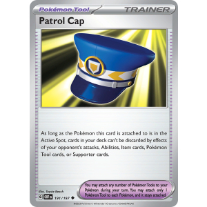 Patrol Cap 191/197 Pokemon TCG Scarlet & Violet Obsidian Flames