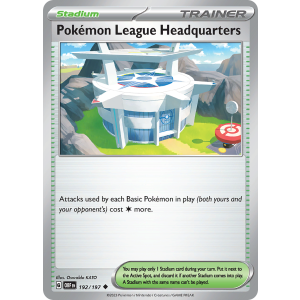 Pokémon League Headquarters 192/197 Pokemon TCG Scarlet & Violet Obsidian Flames