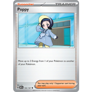 Poppy 193/197 Pokemon TCG Scarlet & Violet Obsidian Flames