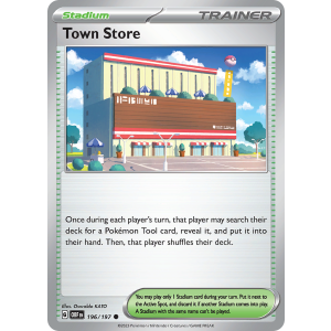 Town Store 196/197 Pokemon TCG Scarlet & Violet Obsidian Flames