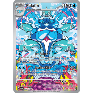 Illustration Rare Palafin 200/197 Pokemon TCG Scarlet & Violet Obsidian Flames