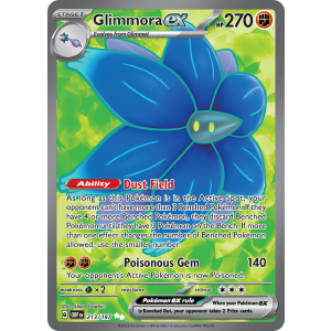 Ultra Rare Glimmora ex 213/197 Pokemon TCG Scarlet & Violet Obsidian Flames