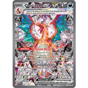 Special Illustration Rare Charizard ex 223/197 Pokemon TCG Scarlet & Violet Obsidian Flames