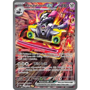 Special Illustration Rare Revavroom ex 224/197 Pokemon TCG Scarlet & Violet Obsidian Flames