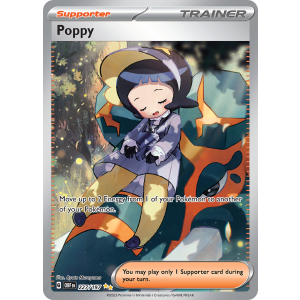 Special Illustration Rare Poppy 227/197 Pokemon TCG Scarlet & Violet Obsidian Flames