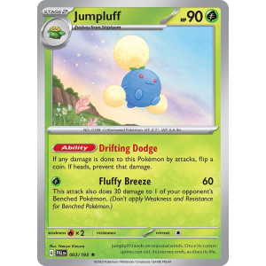 Jumpluff 3/193 Pokemon TCG Scarlet & Violet Paldea Evolved