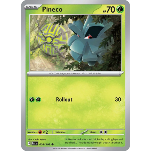 Pineco 4/193 Pokemon TCG Scarlet & Violet Paldea Evolved