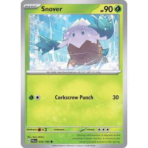 Snover 10/193 Pokemon TCG Scarlet & Violet Paldea Evolved