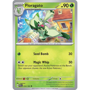 Floragato 14/193 Pokemon TCG Scarlet & Violet Paldea Evolved