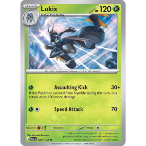 Lokix 21/193 Pokemon TCG Scarlet & Violet Paldea Evolved