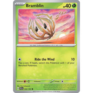 Bramblin 22/193 Pokemon TCG Scarlet & Violet Paldea Evolved