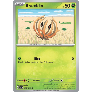 Bramblin 23/193 Pokemon TCG Scarlet & Violet Paldea Evolved