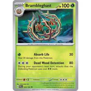 Brambleghast 24/193 Pokemon TCG Scarlet & Violet Paldea Evolved