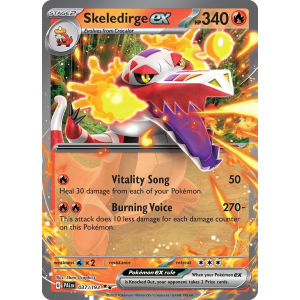 Double Rare Skeledirge ex 37/193 Pokemon TCG Scarlet & Violet Paldea Evolved